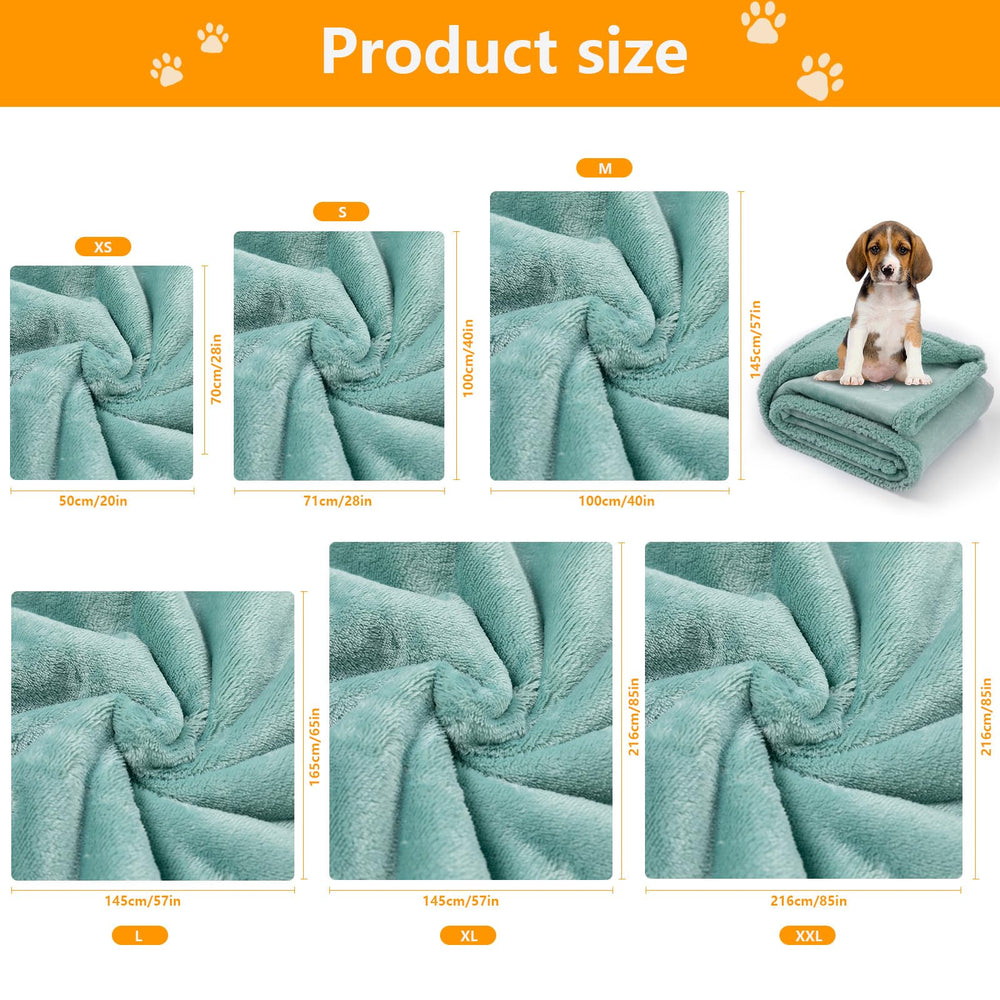 Maidewow manta sofá impermeable verde, protege muebles frente a derrames.