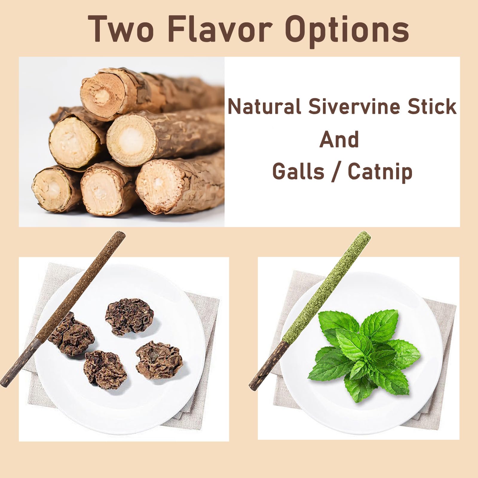Maiguangta bastones Silvervine recubiertos con fruto de Silvervine, sabor variado para interés.