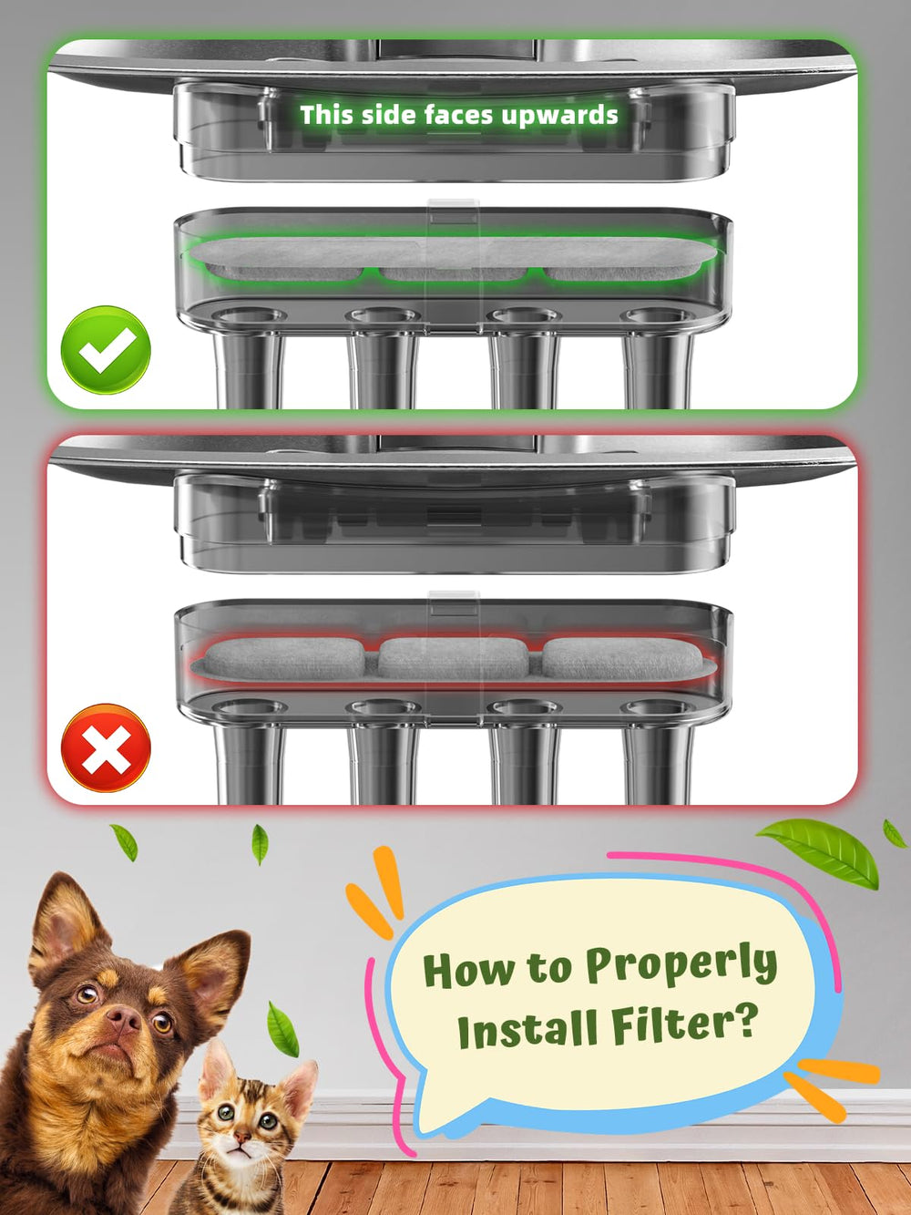 MAILOFY capacidad de 9 litros para hogares con varias mascotas