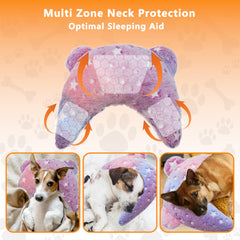 Maiiu, almohada para perros con luz nocturna para ambiente calmante.