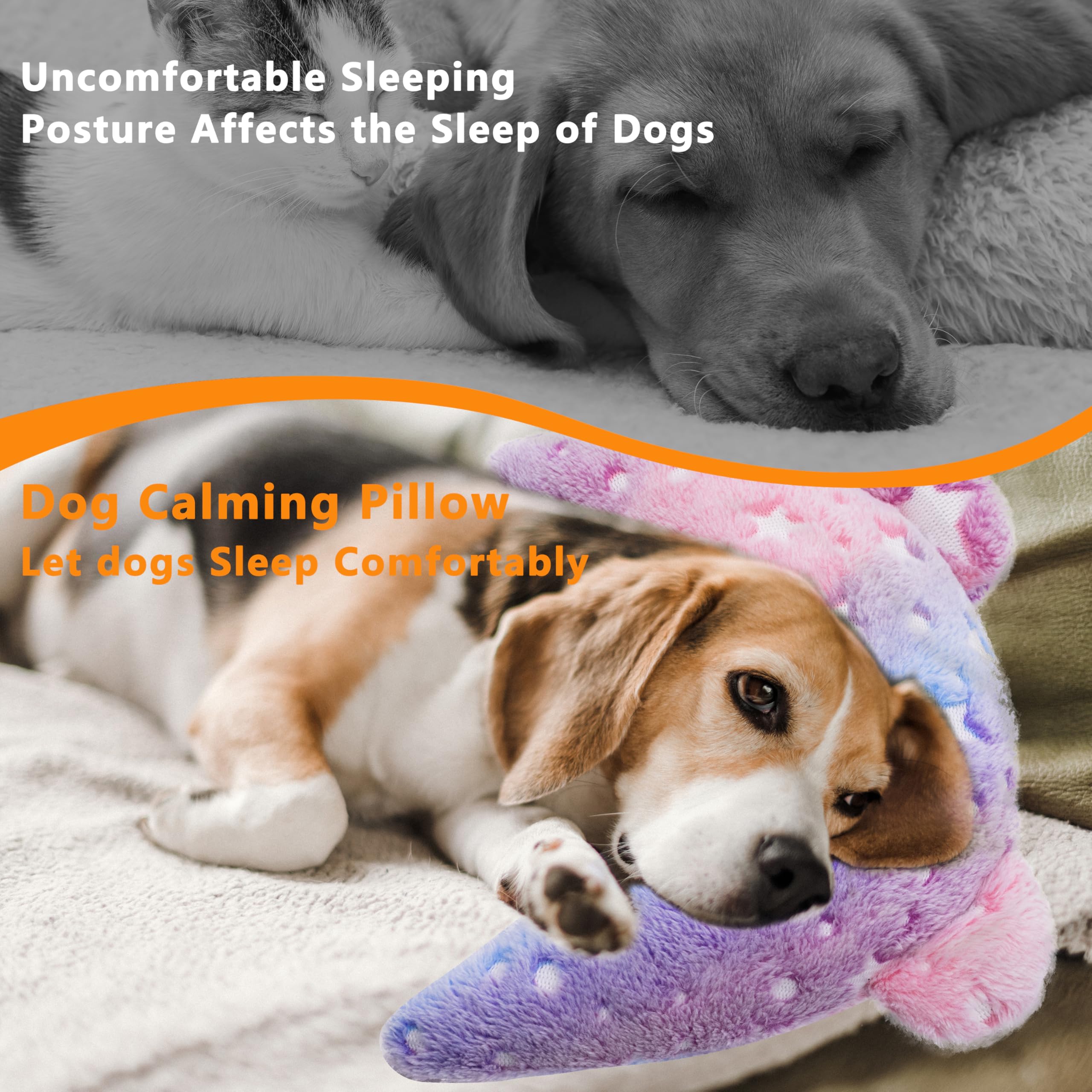 Maiiu, almohada suave para perros, textura agradable.