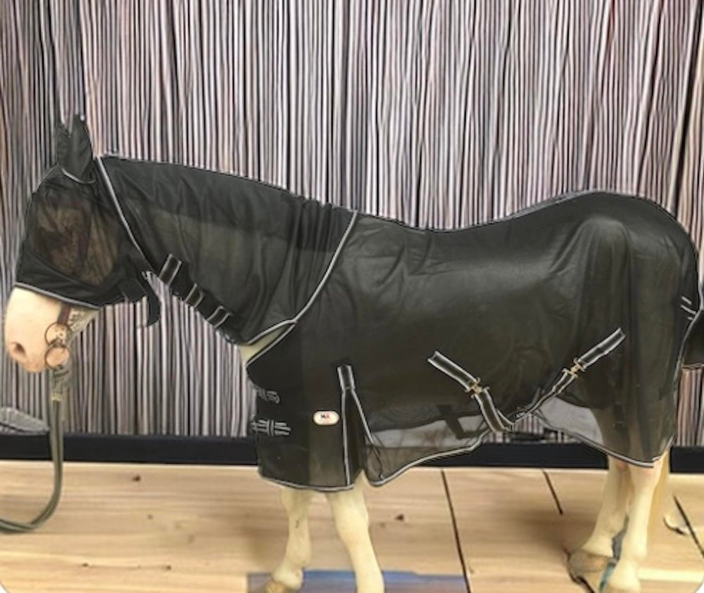 Majestic Ally Horse Fly Sheet protección de ojos y orejas