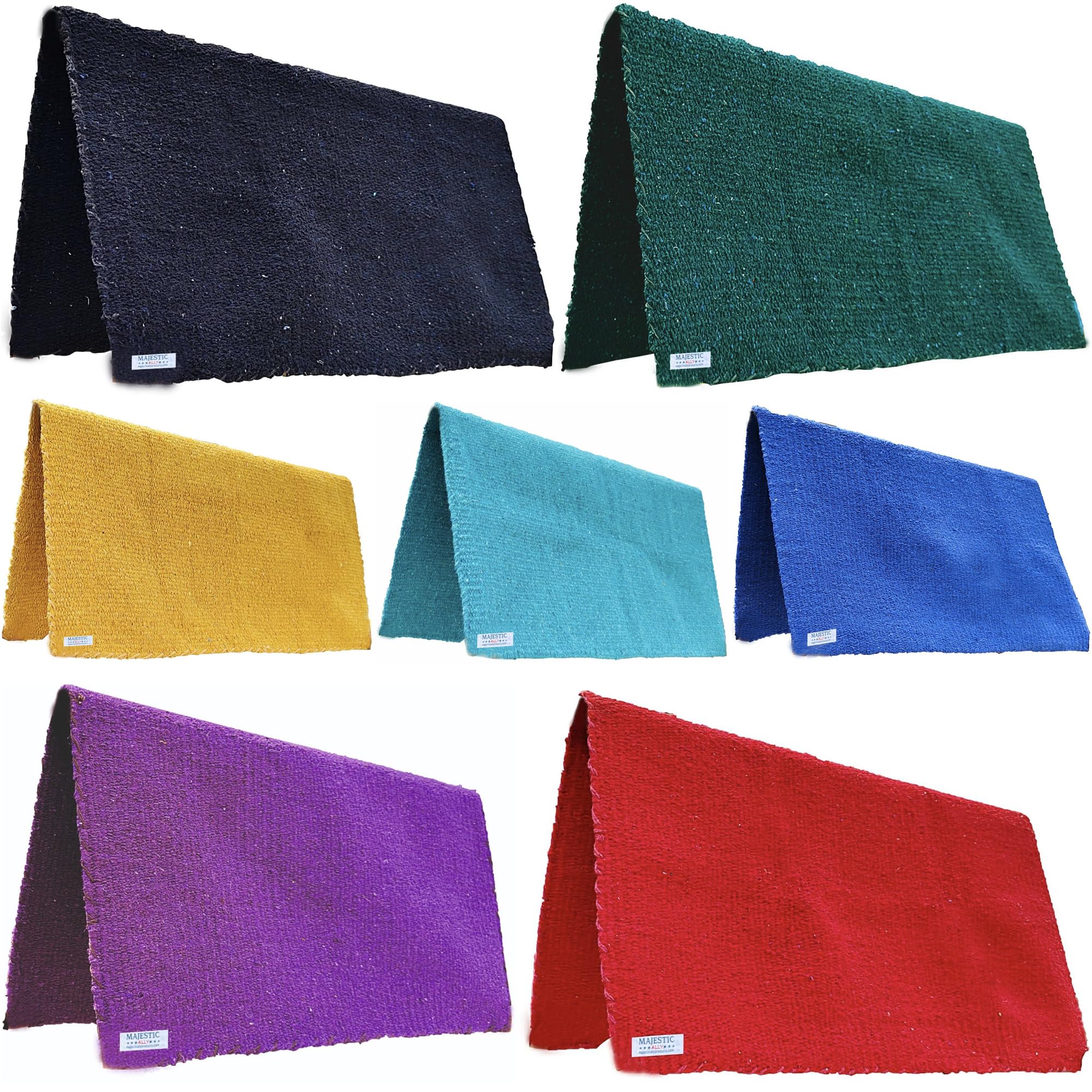 Majestic Ally textura acrílica: duradera y cómoda para la espalda del caballo