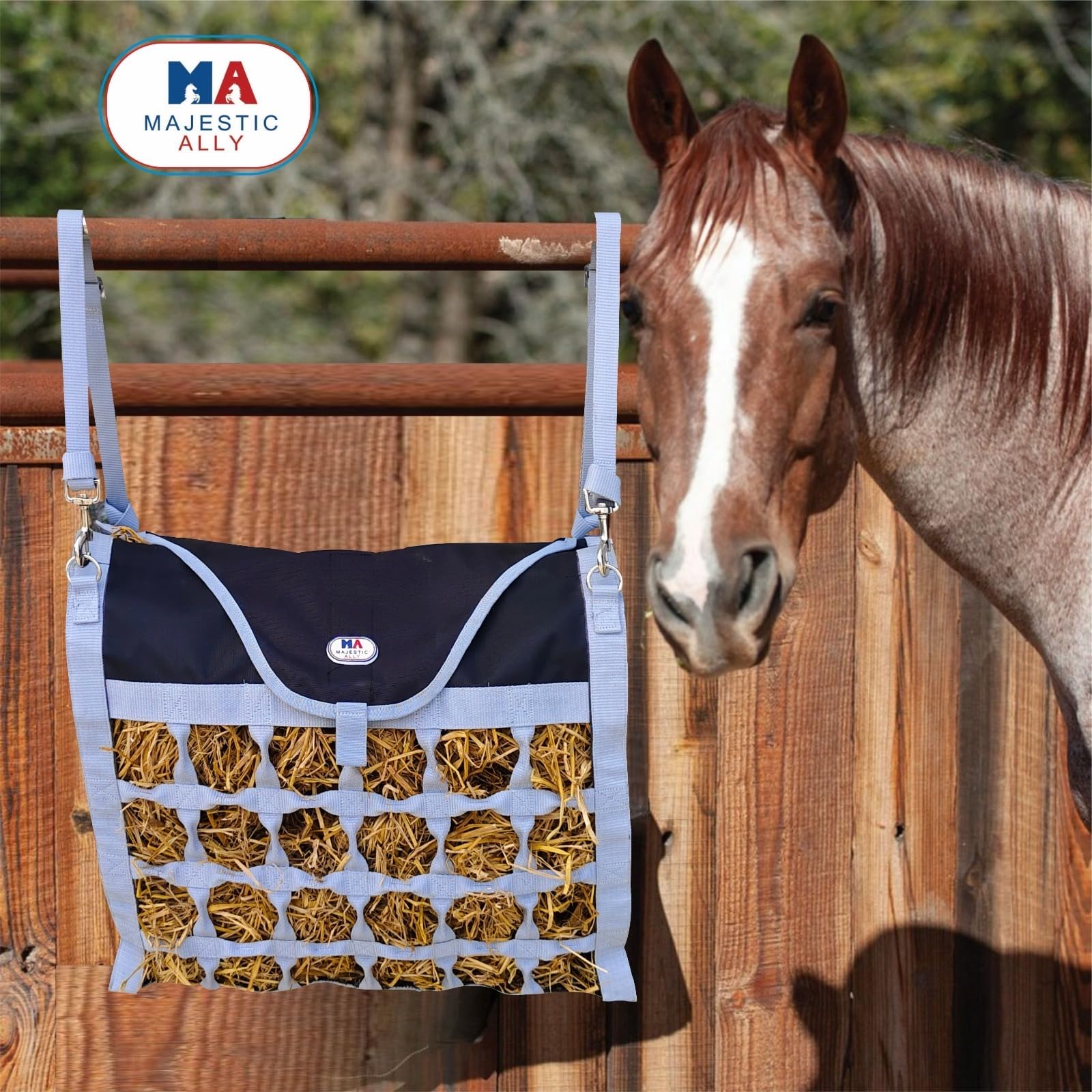 Majestic Ally refuerzo nylon 1200D: durabilidad para uso rudo.