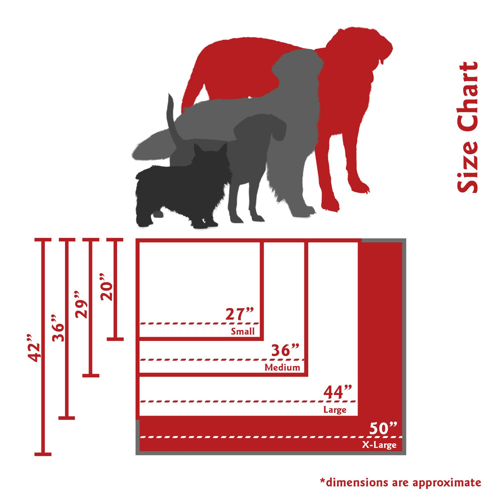 Base Denier impermeable para cama Majestic Pet, resistente a accidentes