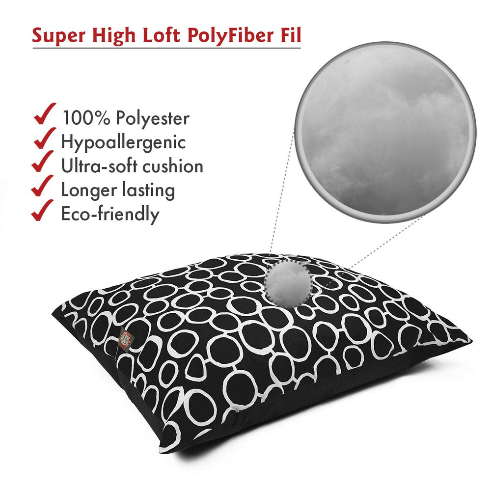 Majestic Pet cama para perro acolchado alto loft para mayor confort.