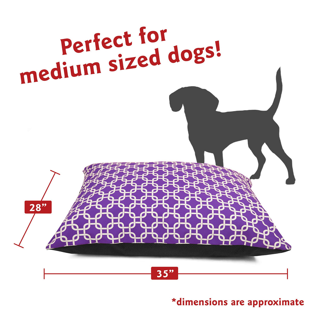 Cama Majestic Pet para perro con base antideslizante estable en jaula