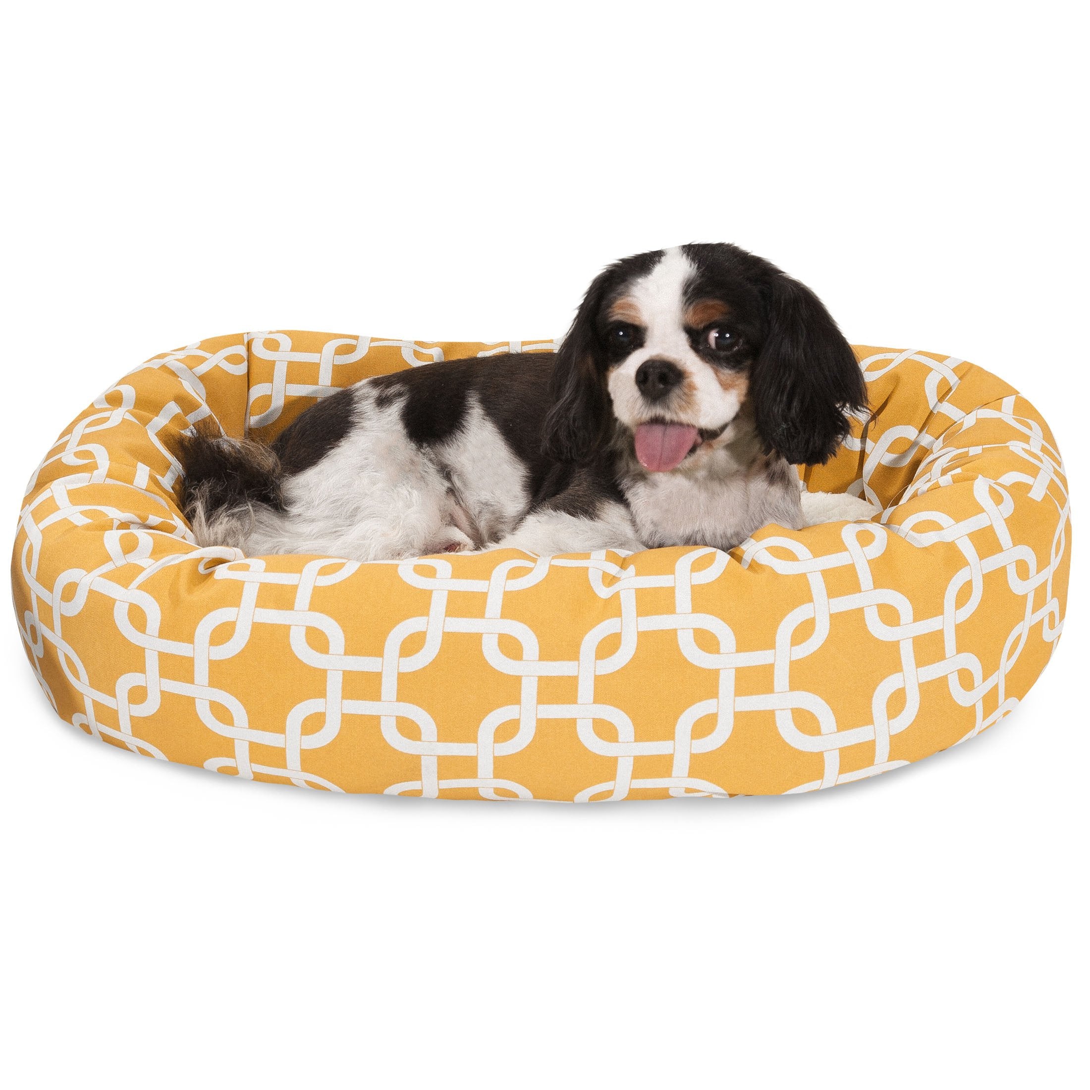 Cama Majestic Pet 24 pulgadas con sherpa suave para dormir
