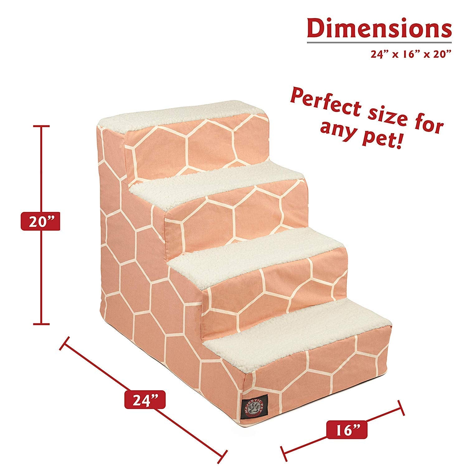 Majestic Pet diseño hexo blush añade estilo y seguridad al hogar