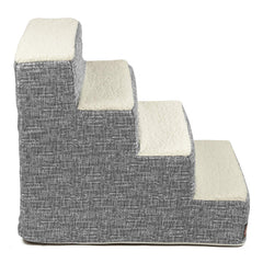 Majestic Pet escalera para perros pequeños, cama alta, funda lavable.