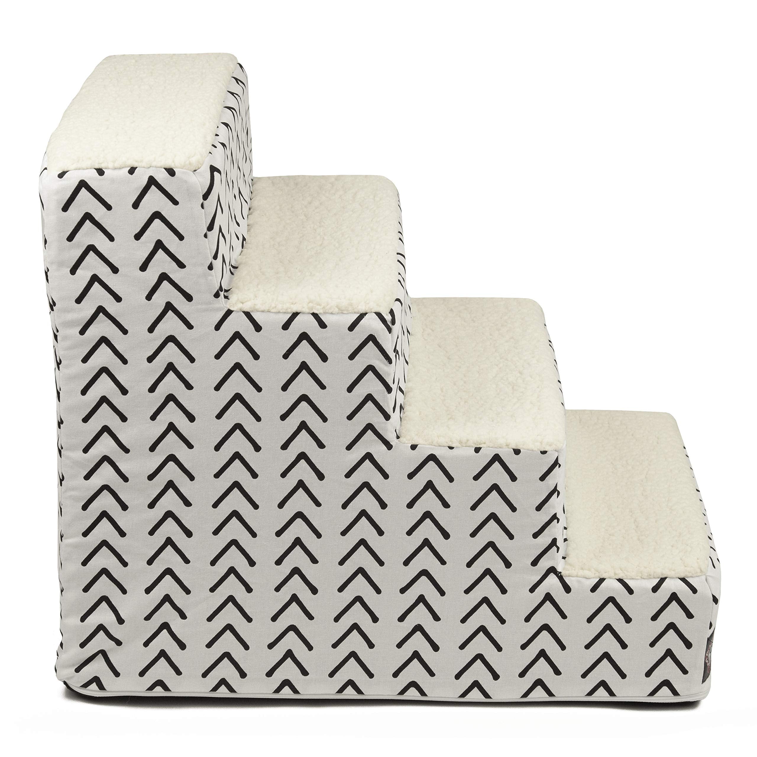 Majestic Pet con cubierta sherpa suave para subir con comodidad.