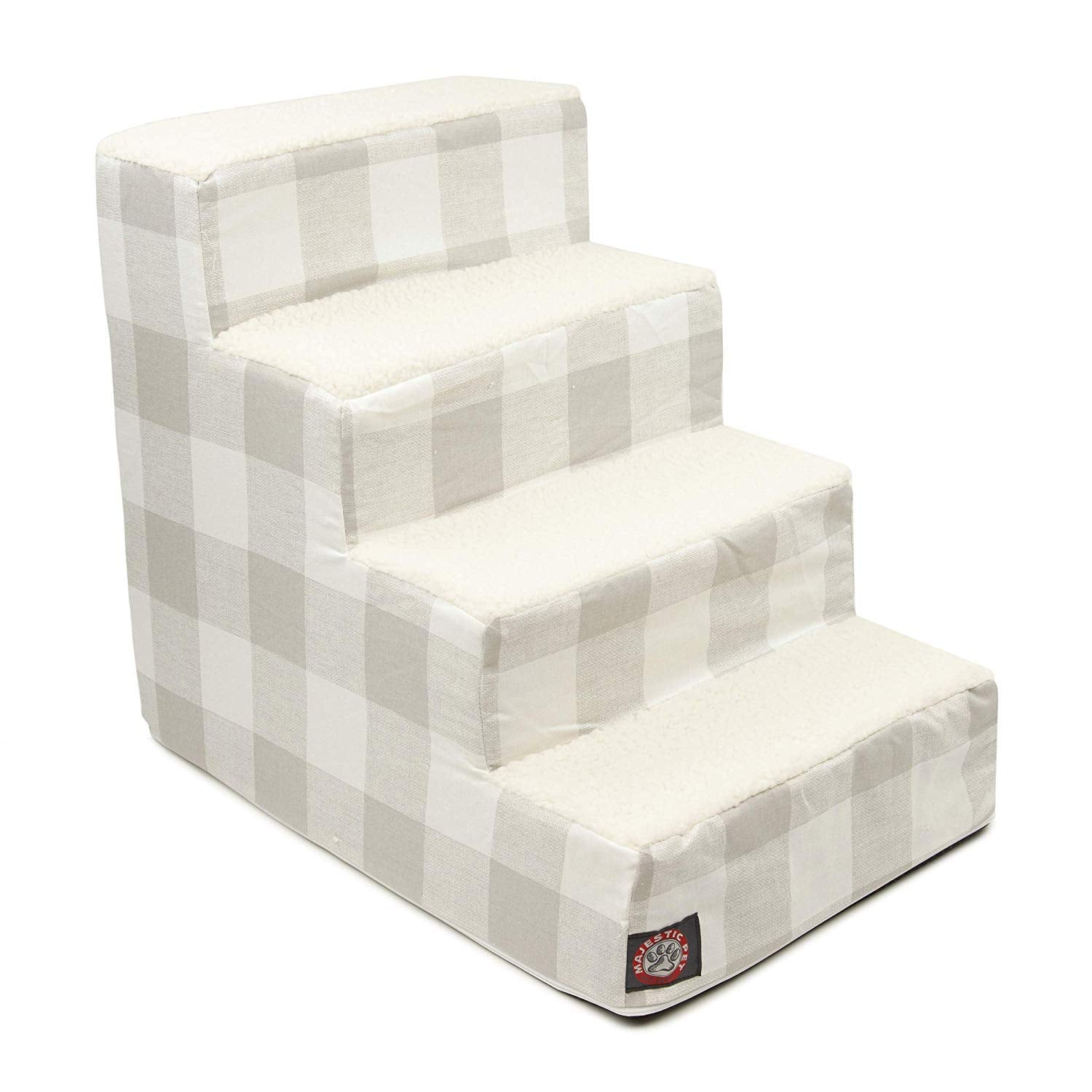 Majestic Pet escalones 4 pasos para perro: suben a la cama alta con seguridad