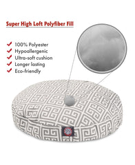 Majestic Pet Grey Towers relleno suave de fibras para mayor comodidad