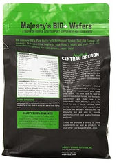 Majesty's galletas de biotina: ingredientes clave para casco y pelaje brillantes.