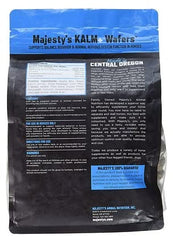 Majesty's Kalm Wafers tabletas masticables para caballos en manejo diario