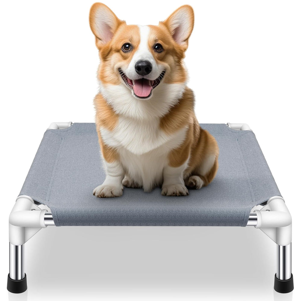 Makerfire cama elevada para perros pequeños con base 20x20 y confort