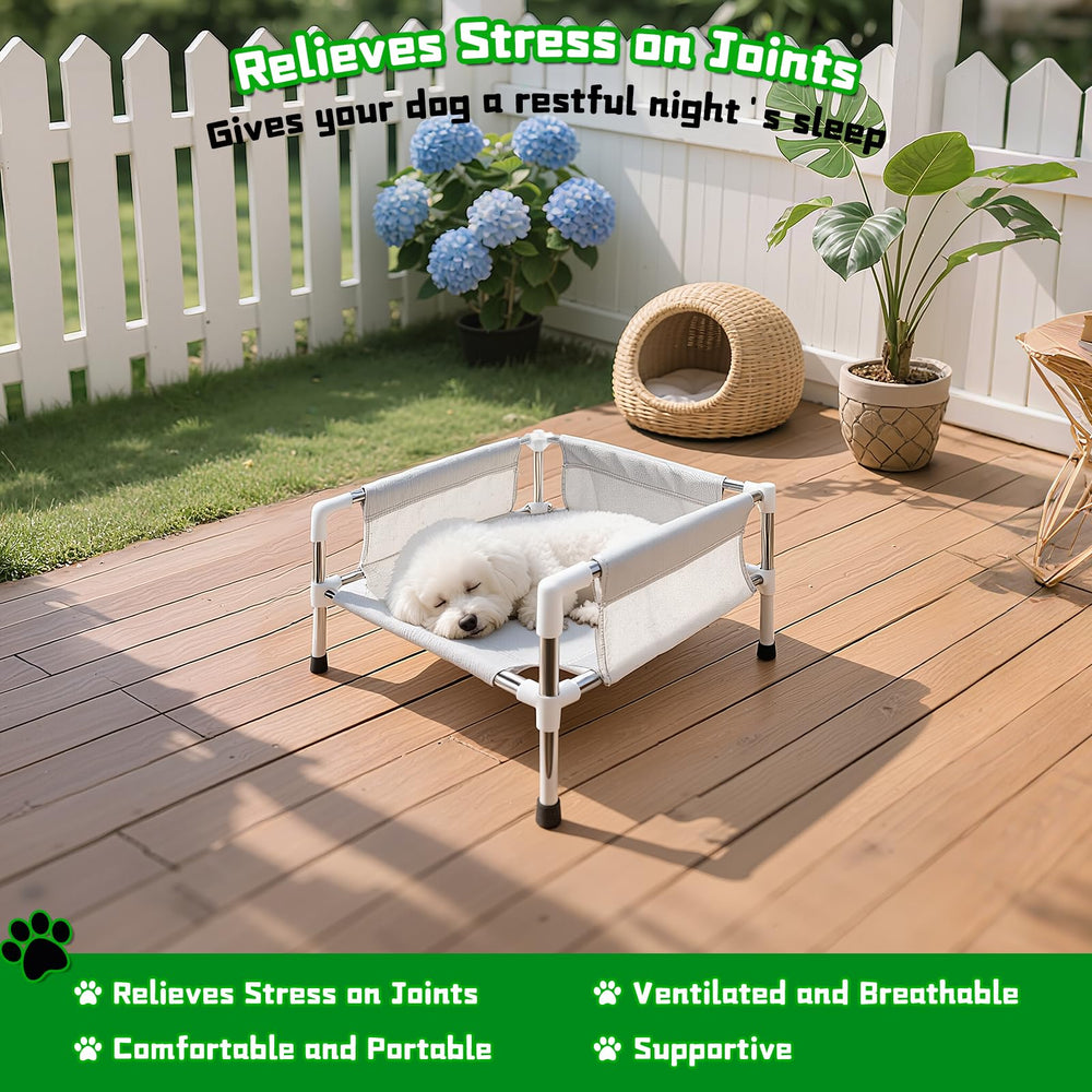 Makerfire cama elevable para perros: ideal para balcones y patios