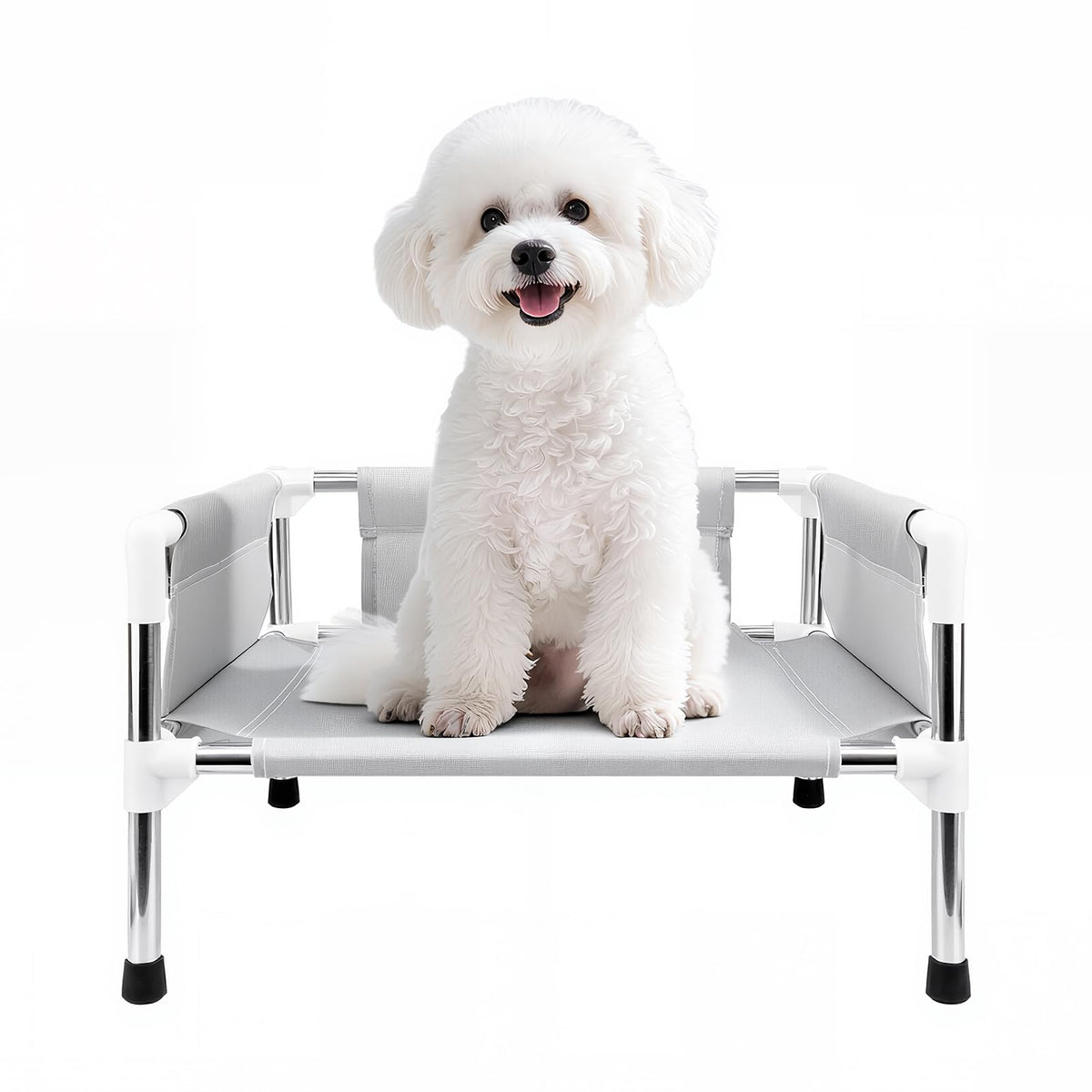 Makerfire cama elevada para perros: soporte estable para interior y exterior