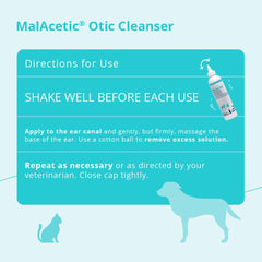 MalAcetic Otic Cleanser aroma a manzana para una experiencia agradable