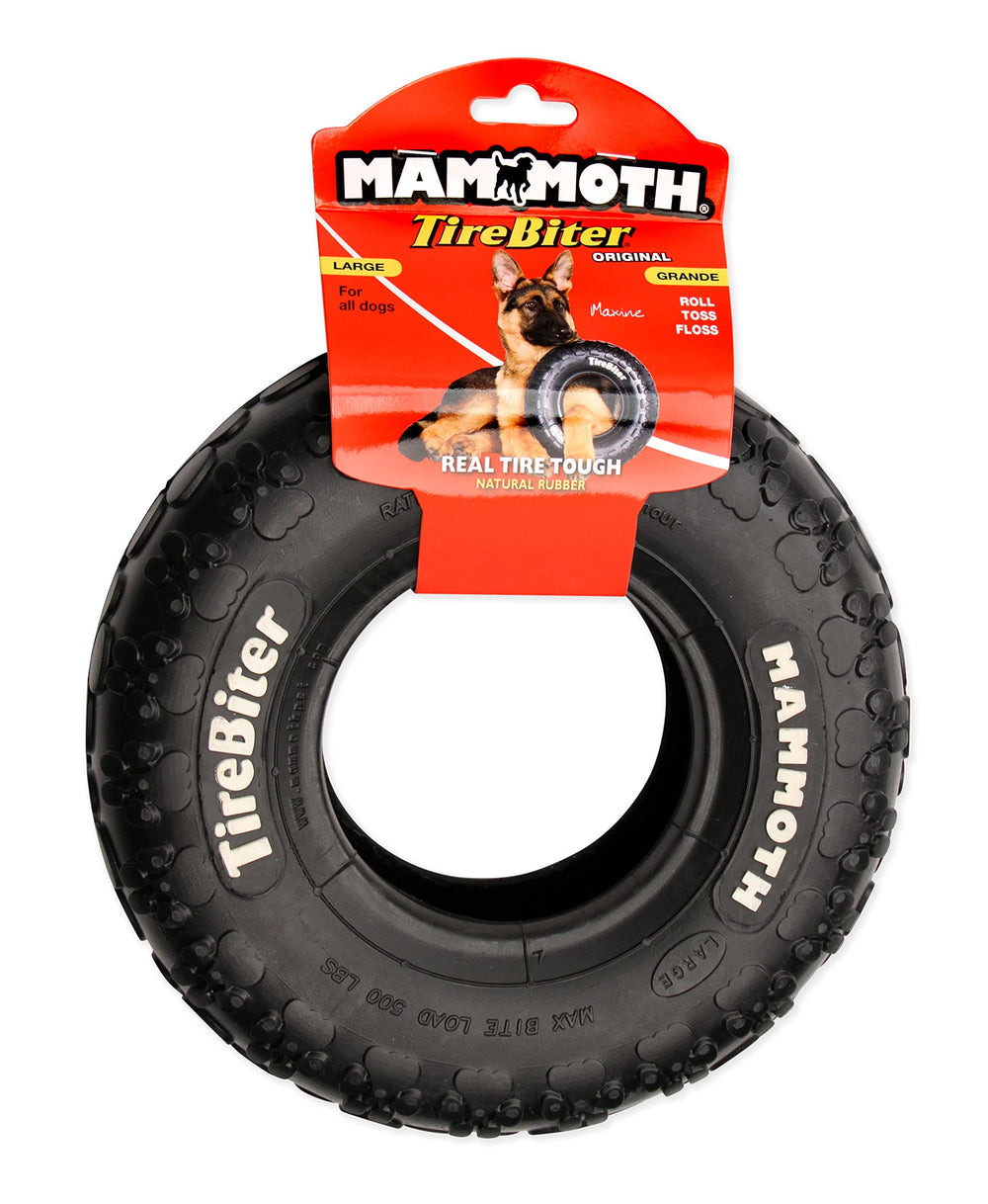 Mammoth TireBiter Originals, mordedor grande 10 pulgadas, perfecto para perros grandes.