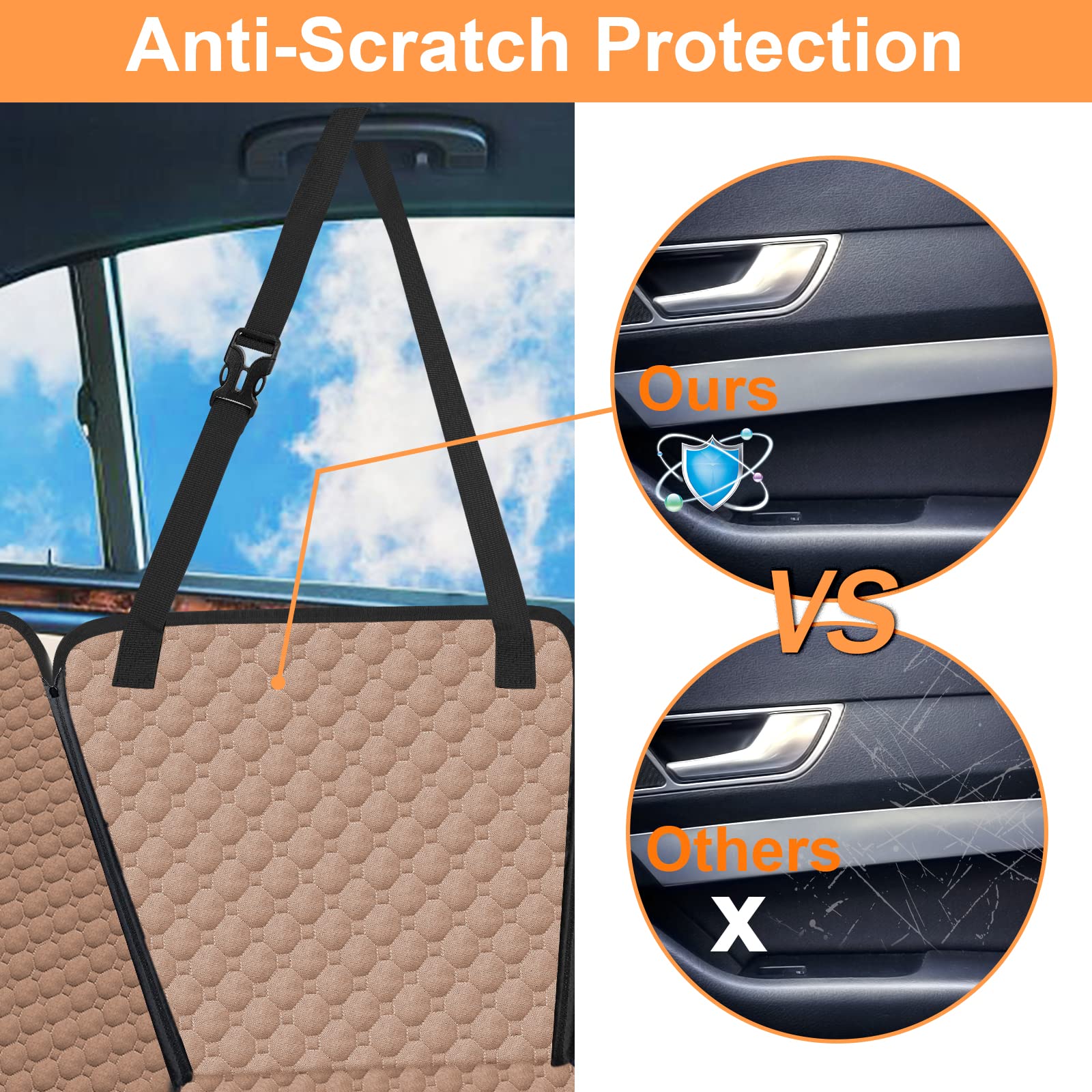 Funda Mancro para asiento trasero del coche, evita manchas y suciedad