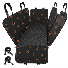 Funda Mancro para asiento trasero con hamaca impermeable protege contra arañazos y derrames.