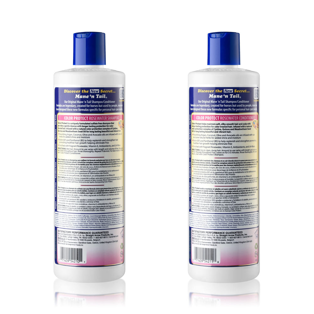 Mane 'n Tail Color Protect Acondicionador 20oz desenreda y suaviza el color