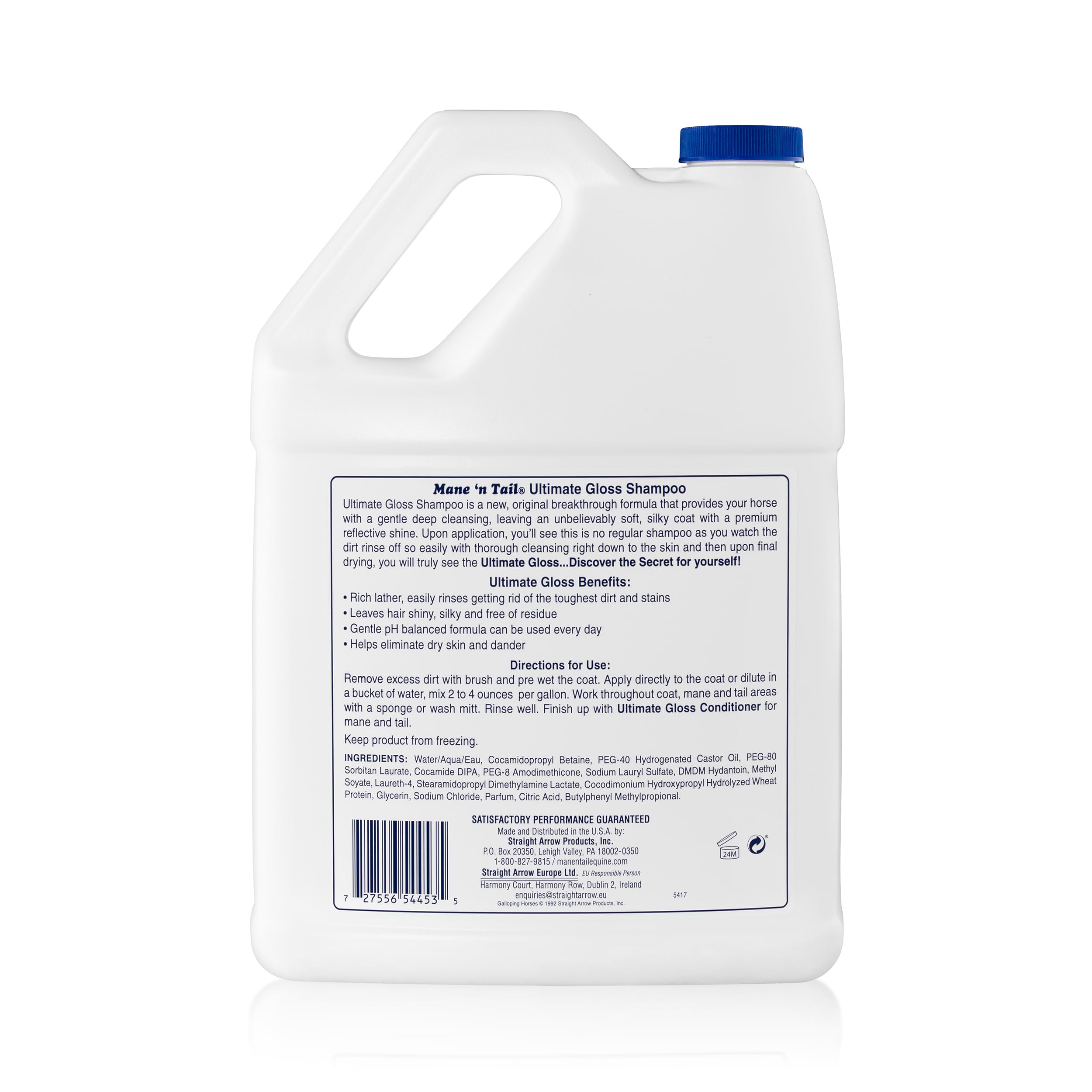 Espuma densa de Mane 'n Tail Ultimate Gloss para limpieza profunda