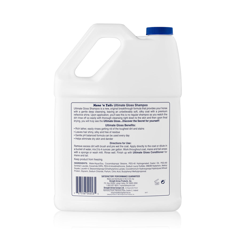Espuma densa de Mane 'n Tail Ultimate Gloss para limpieza profunda
