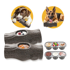 Mankoda Juguete Puzzle Congelado para perros grandes, fomenta juego prolongado.