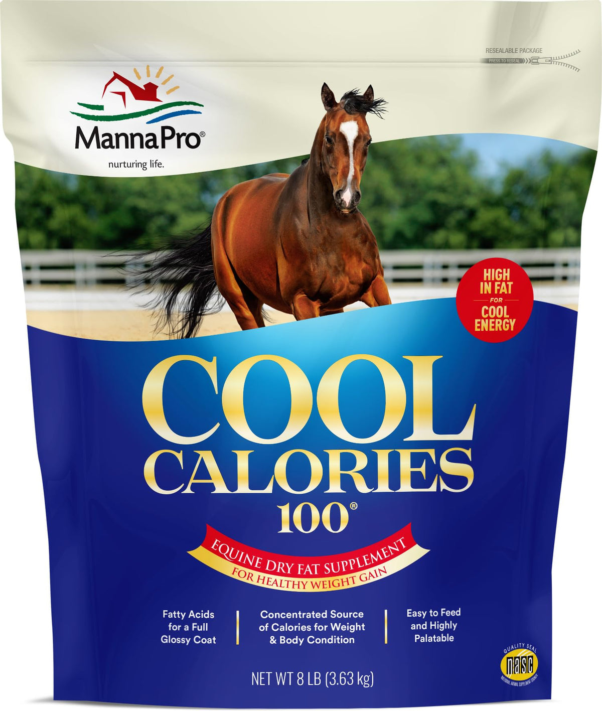 Bolsa hermética de Manna Pro Cool Calories 100, conserva la frescura