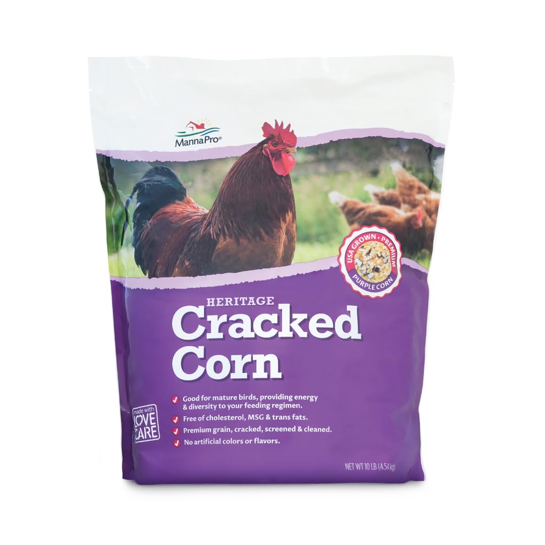 Manna Pro: bolsa de grano morado estadounidense para pollos y patos