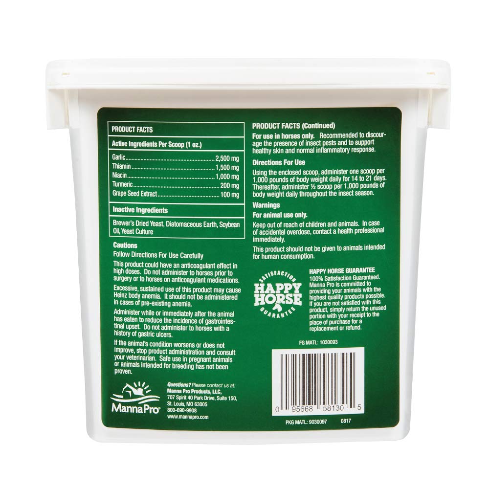 Manna Pro Nature’s Force Bug Clear protección duradera hasta 60 días.
