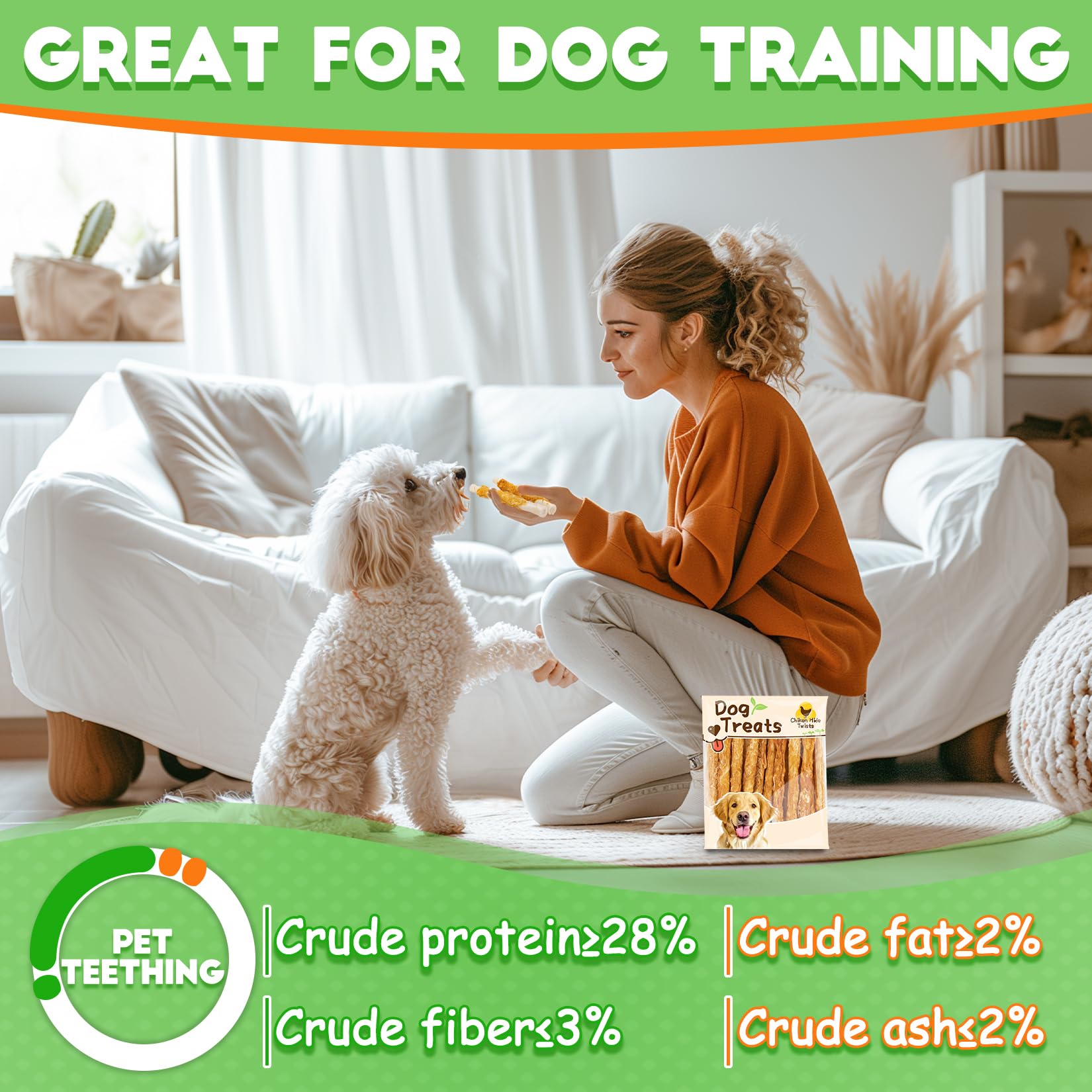 MAQIHAN textura firme, masticación prolongada para satisfacción natural.