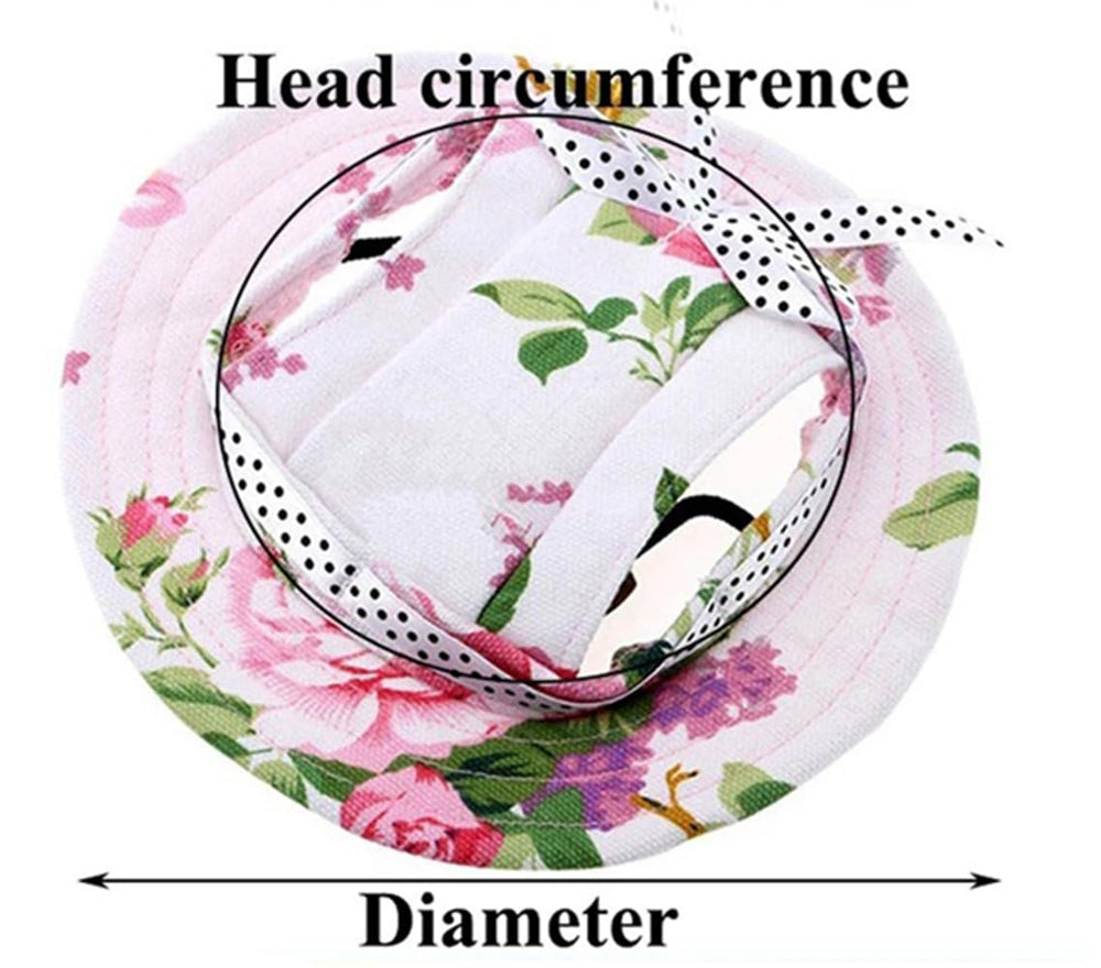 MaruPet visera de malla ventilada con orificios para orejas, ideal para días soleados
