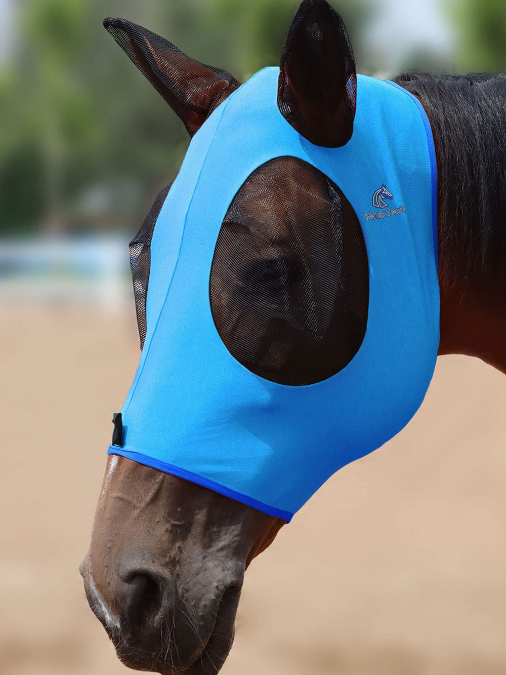 Mask-Tech ideal para uso diario supervisado durante temporadas de moscas.