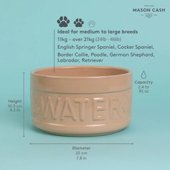 Cuenco Mason Cash Cane, apto para lavavajillas, microondas y congelador.