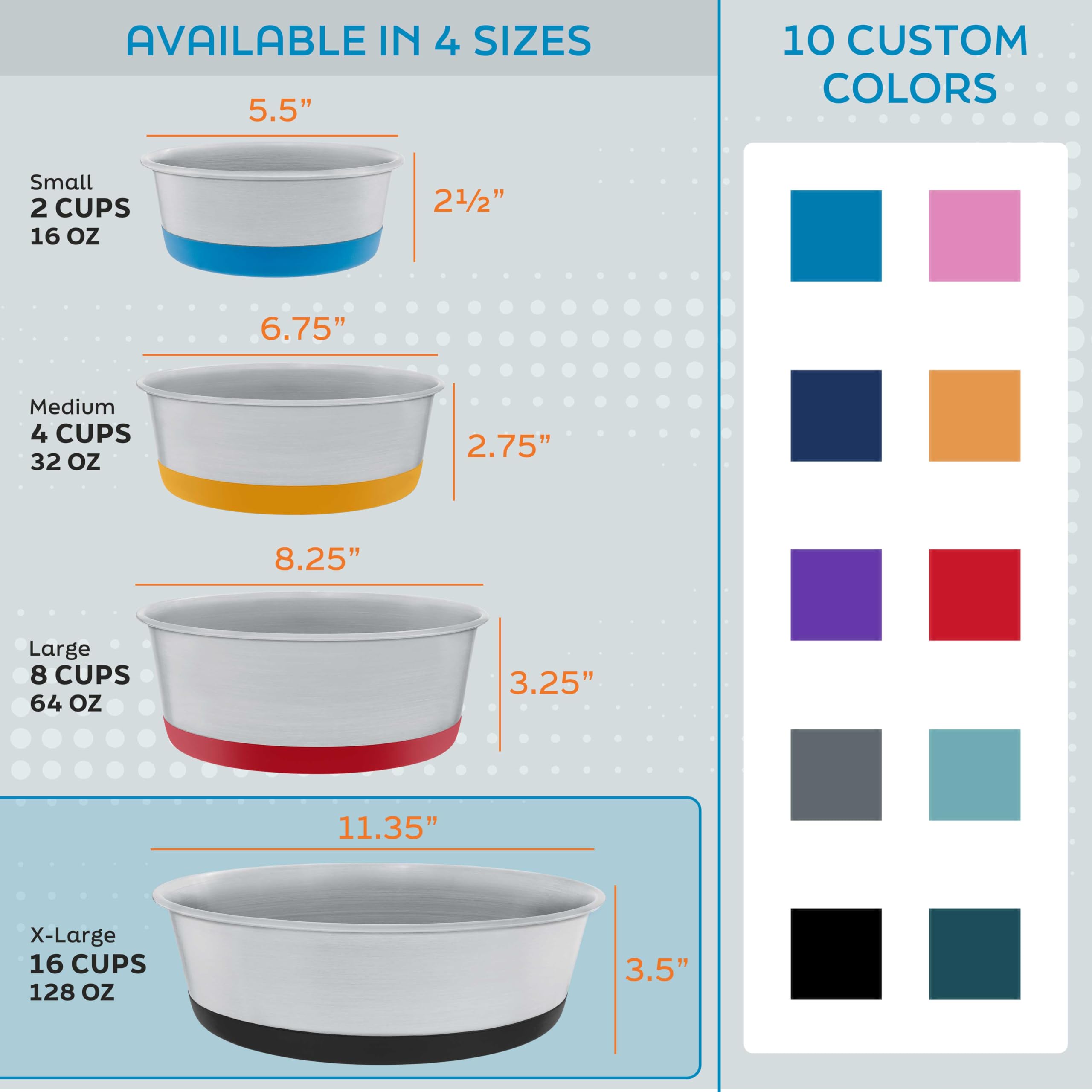 Base de silicona antideslizante de Master Pet Supply para evitar movimientos
