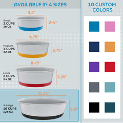 Base de silicona antideslizante de Master Pet Supply para evitar movimientos