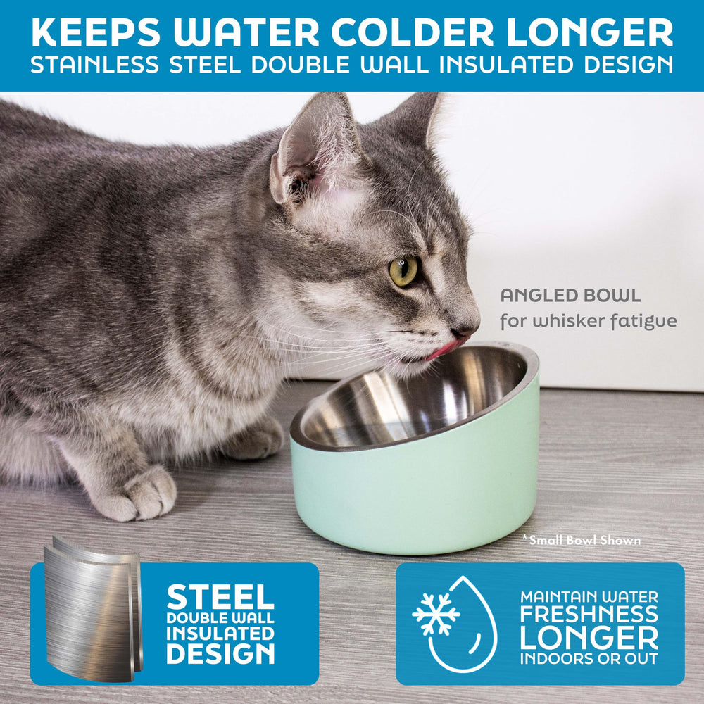 Master Pet Supply tazón elevado favorece la postura al comer o beber.