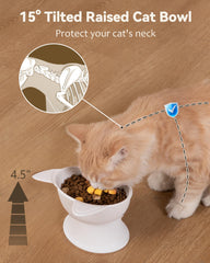 MateeyLife bebederos elevados para gatos, acceso cómodo y menos derrames.