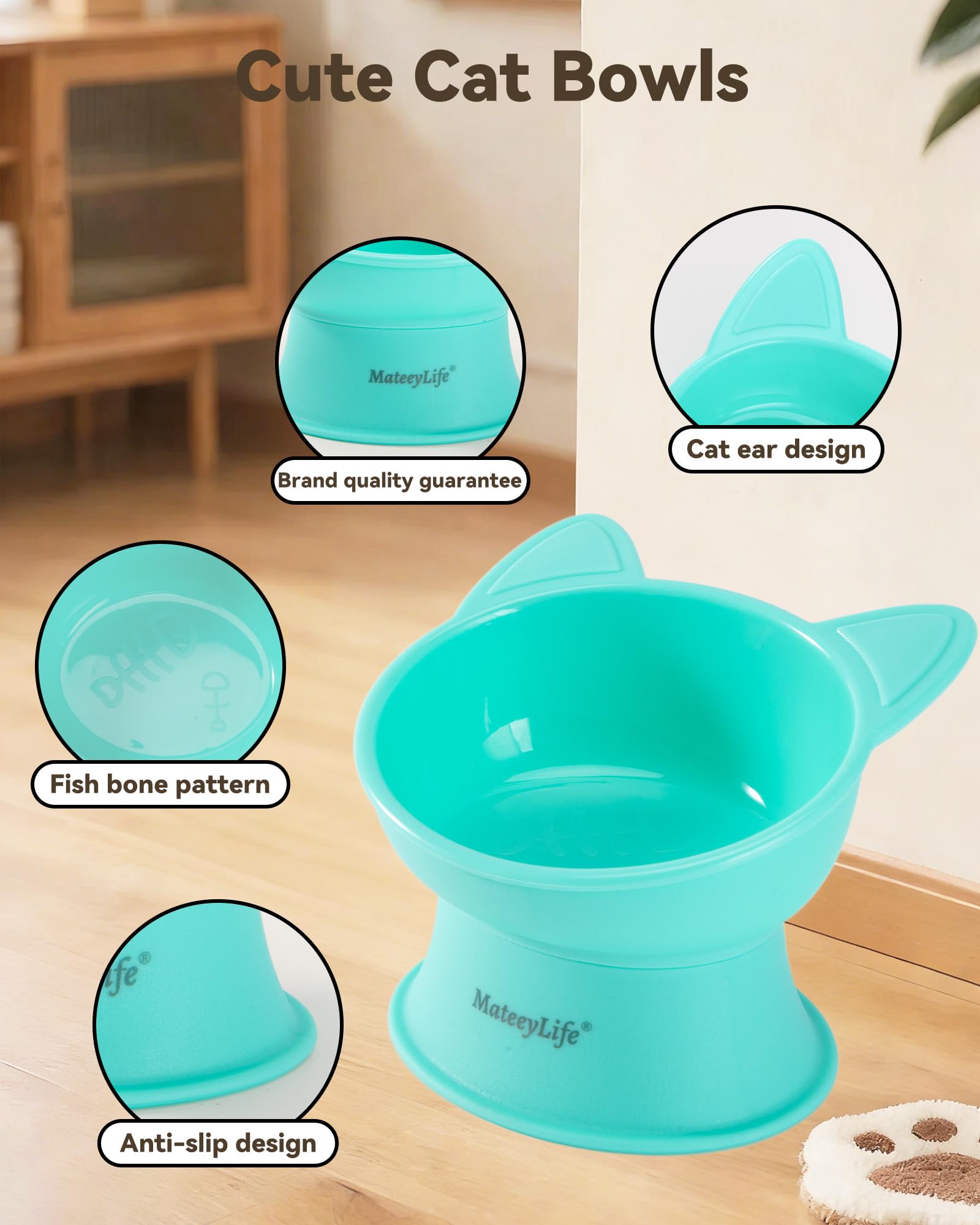 MateeyLife: montaje fácil con base ajustable para estabilidad