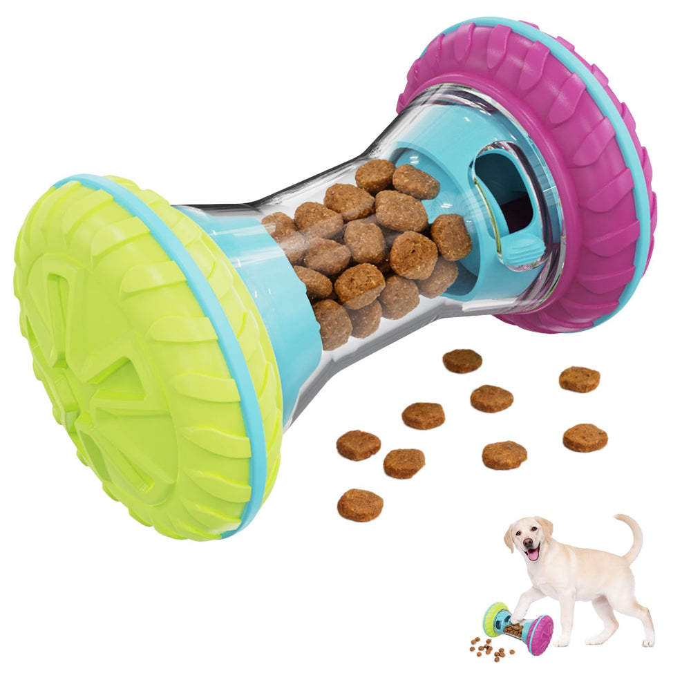 MateeyLife Juguete Interactivo para Perro con Forma Mancuerna y Estimulación Mental.