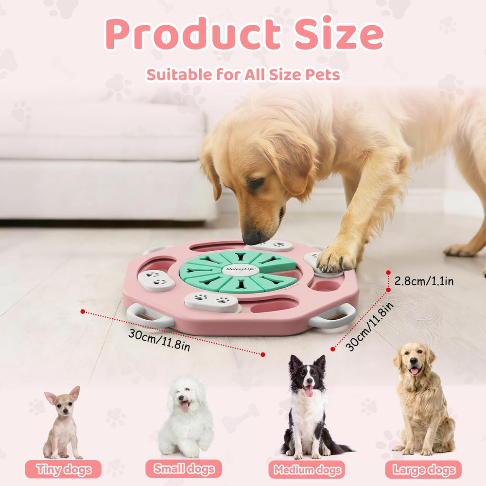 MateeyLife Juguete interactivo para perros, combate el aburrimiento con juego inteligente.