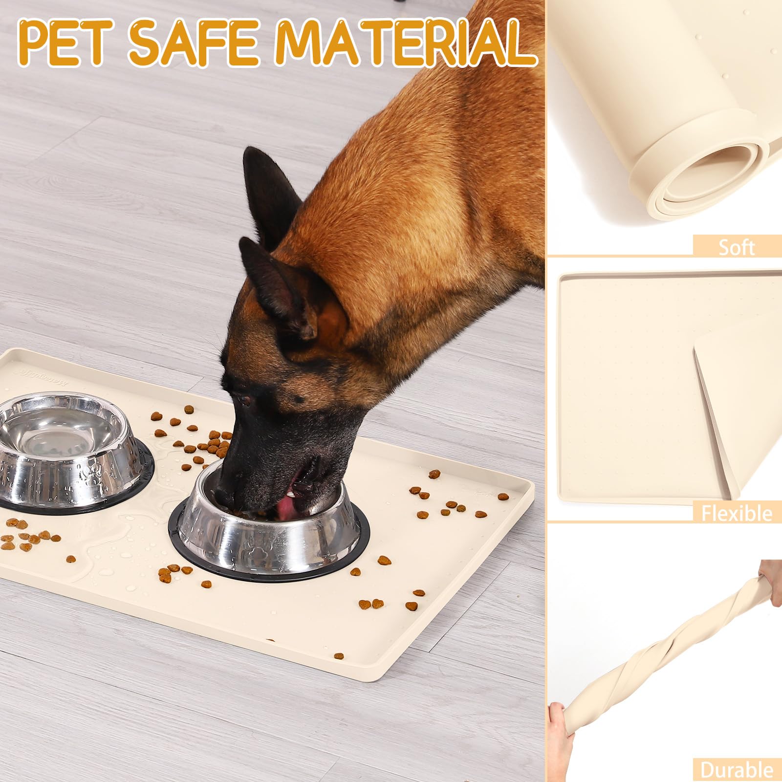 MateeyLife placa silicona colores variados añade estilo manteniendo la limpieza.