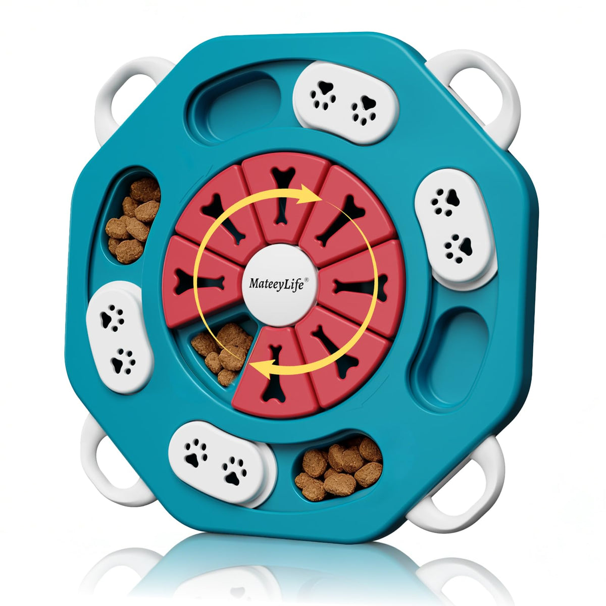 MateeyLife puzzle para perros, dos niveles, estimulación mental en cada juego.
