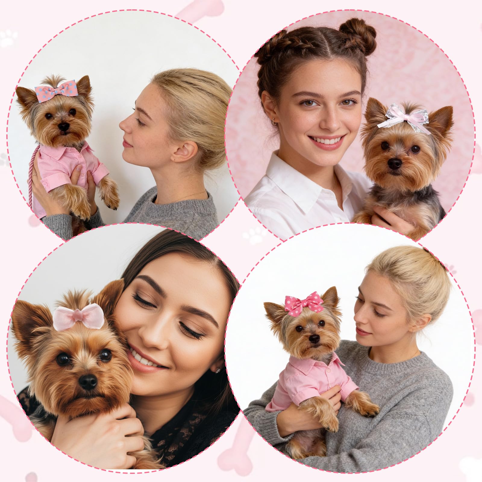 Matwsec Lazo para perro, perfecto para fiestas y eventos con estilo.