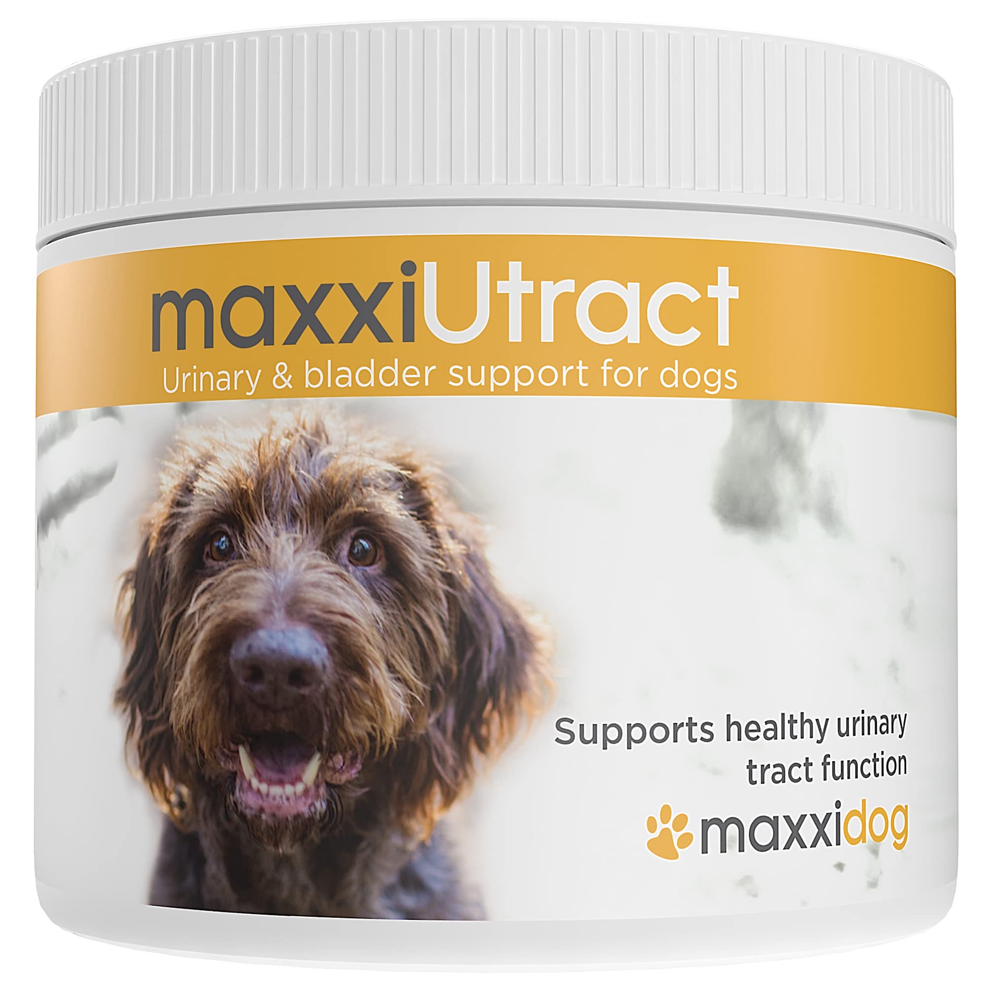 Maxxipaws Equilibrio Urinario: polvo en botella para apoyo urinario de tu perro.