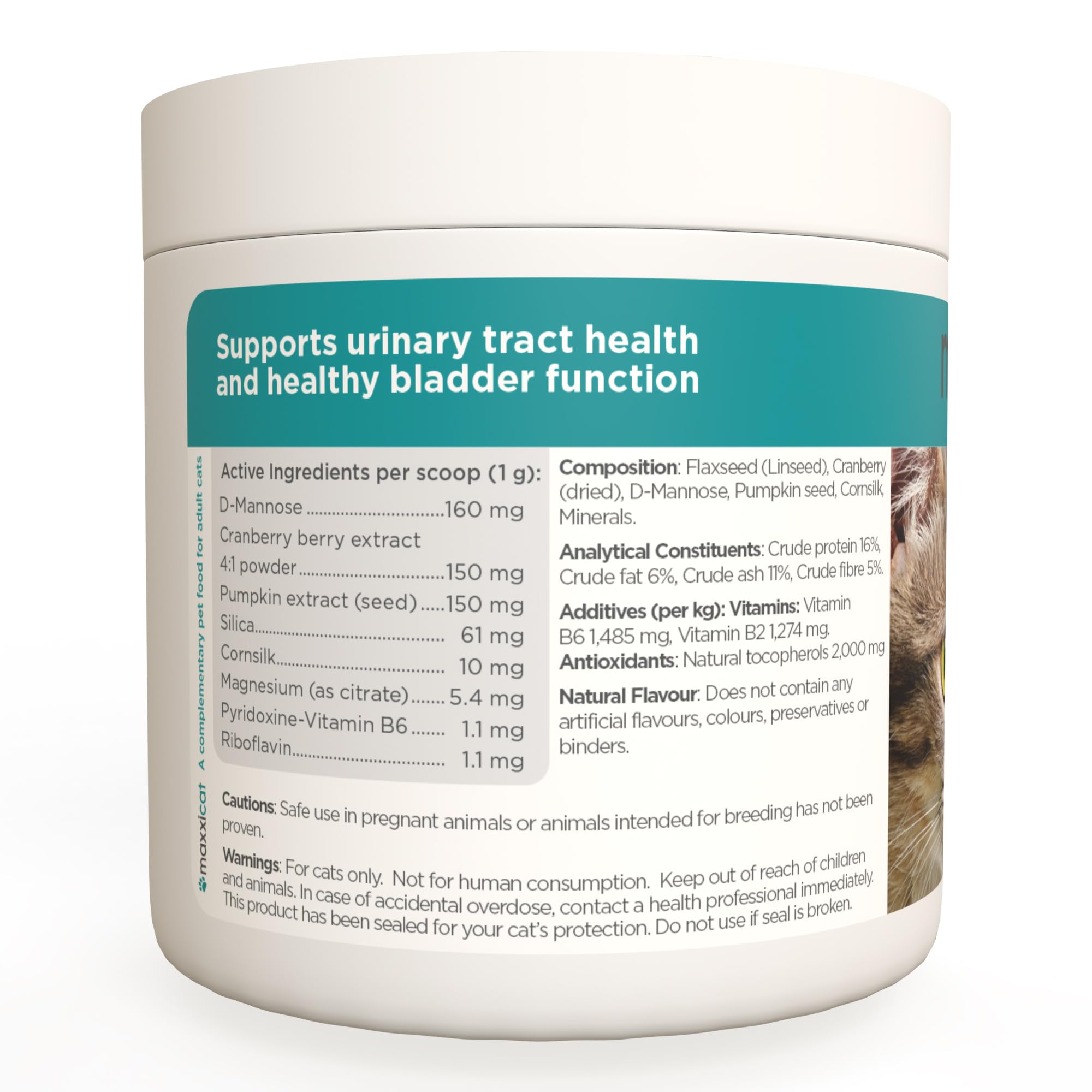 maxxipaws maxxiutract envase 3-2oz, fácil almacenamiento
