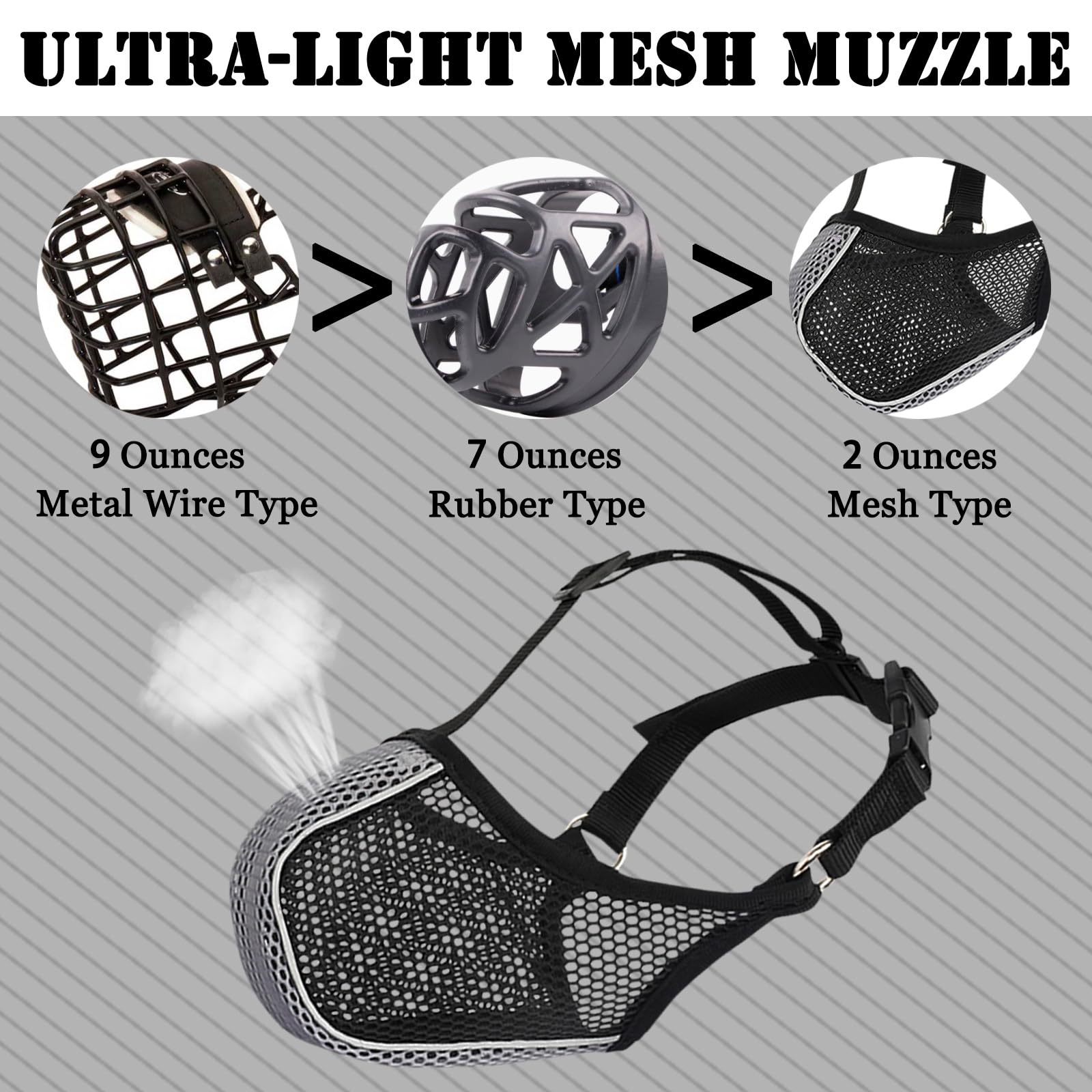 Mayerzon collar incluido para mayor seguridad y ajuste